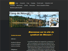 Tablet Screenshot of etang-de-meouze.org